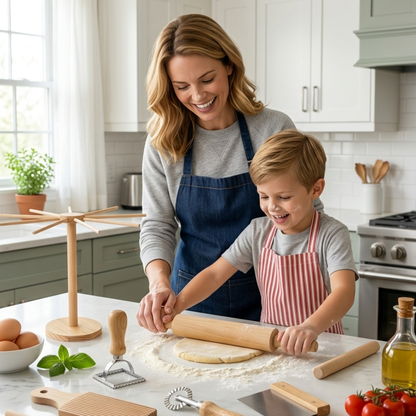 9-Piece Fresh Pasta Maker Set