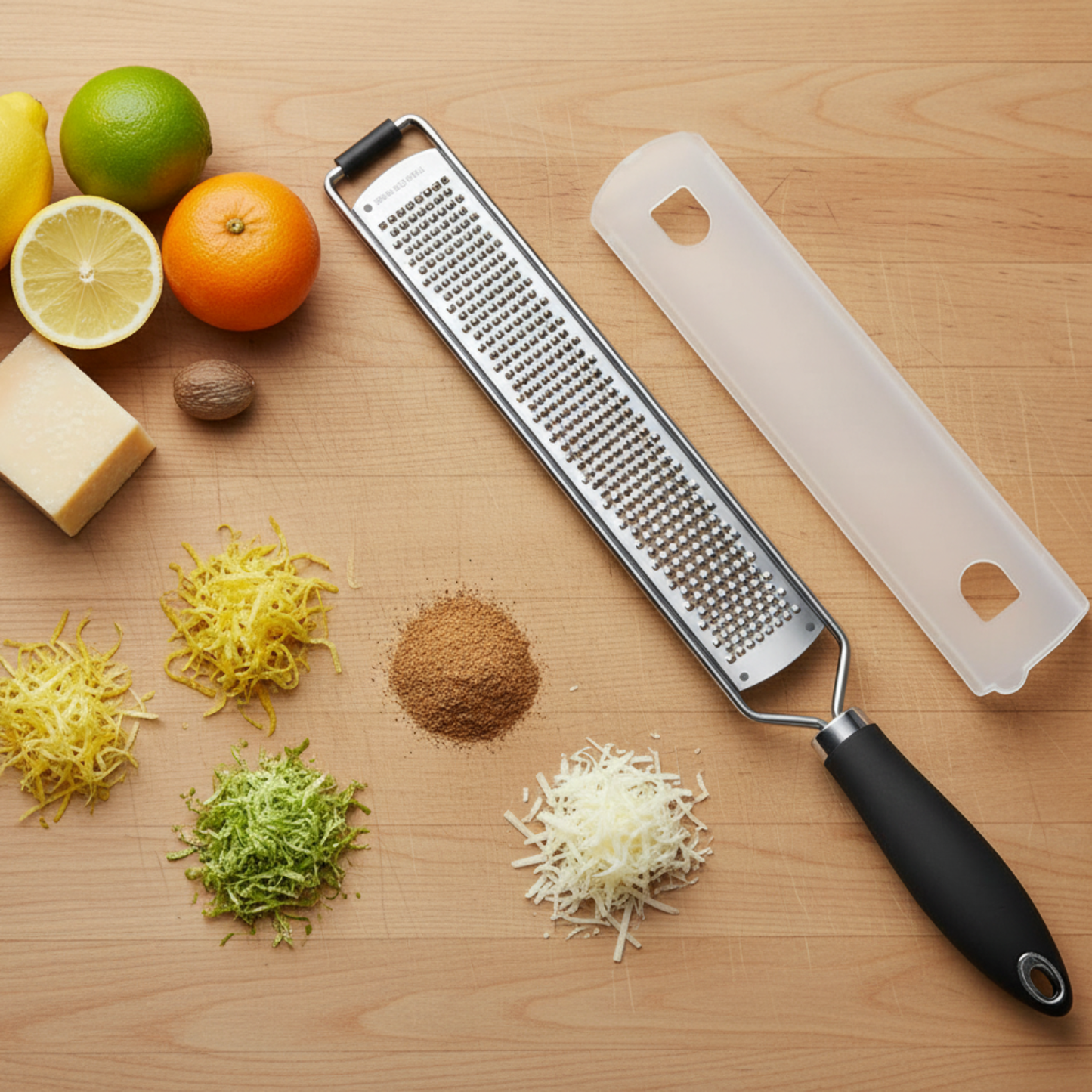 Stainless Steel Zester & Fine Grater