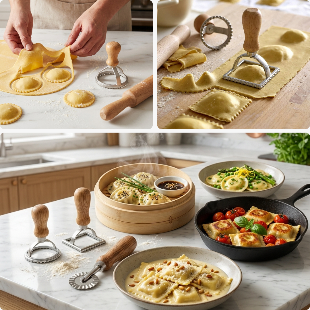9-Piece Fresh Pasta Maker Set